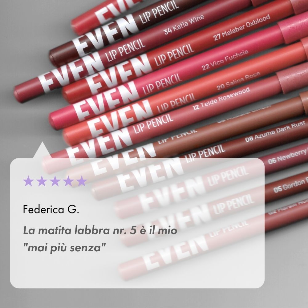 Salina Rose - EVEN 20 - lip pencil we make-up - Packaging